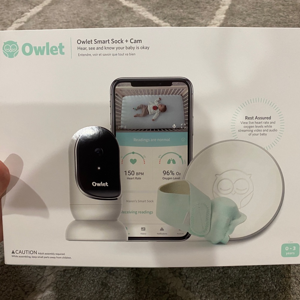 Owlet smart sock and cam